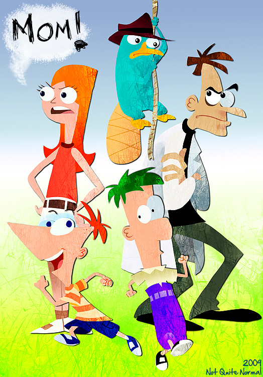 as ferb Phineas anime and