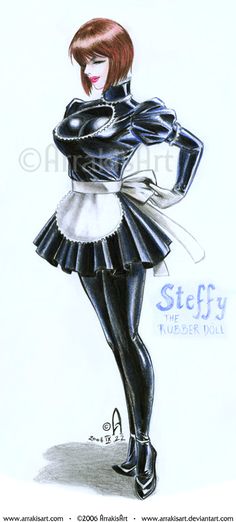 bondage Anime maid