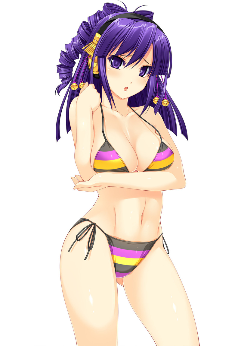 in Anime swimsuits girls