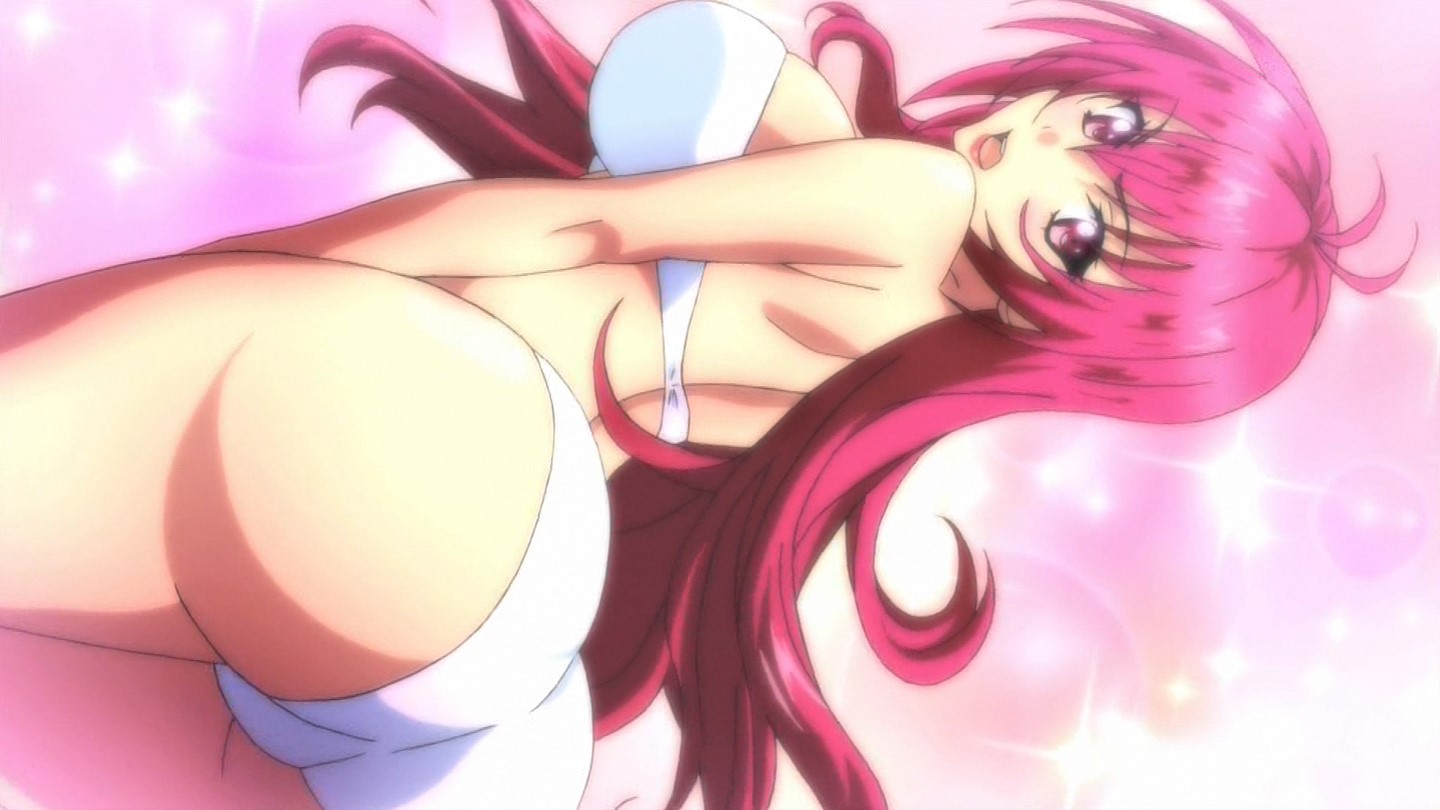 Sexy anime girl in bikini