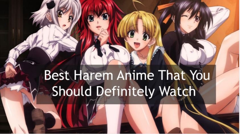 to Harem watch anime
