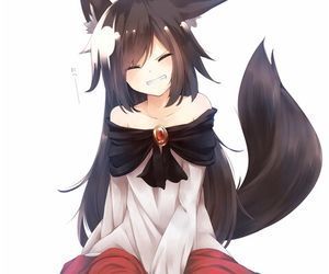 tail Anime wolf ears and