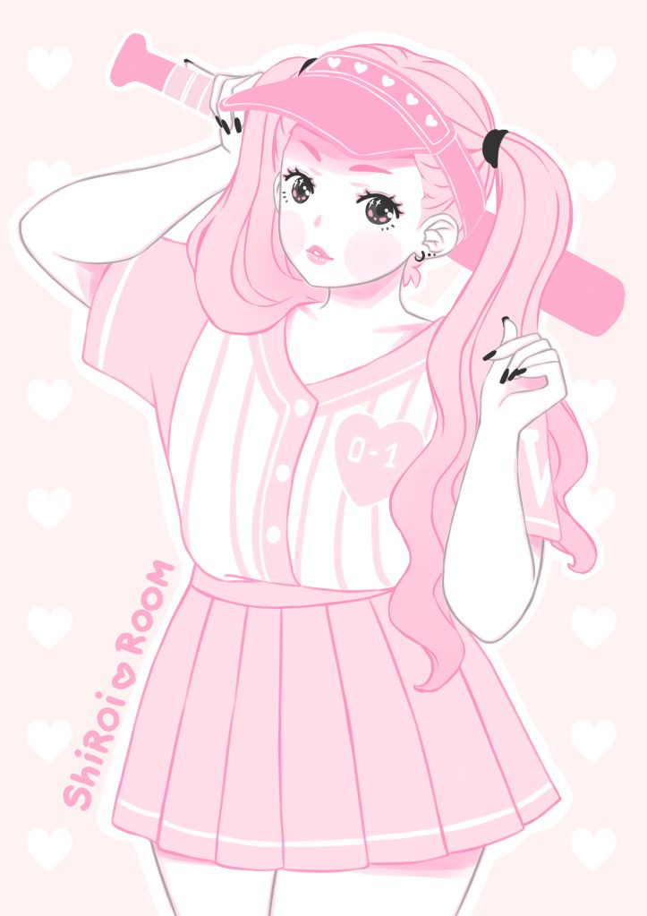 girl anime Cute pastel