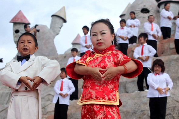 Chinese midget village