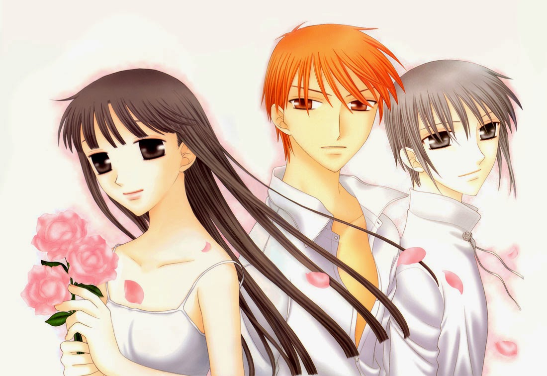 2 Love triangle guys anime