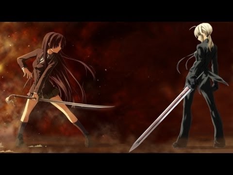 sword fighter female Anime