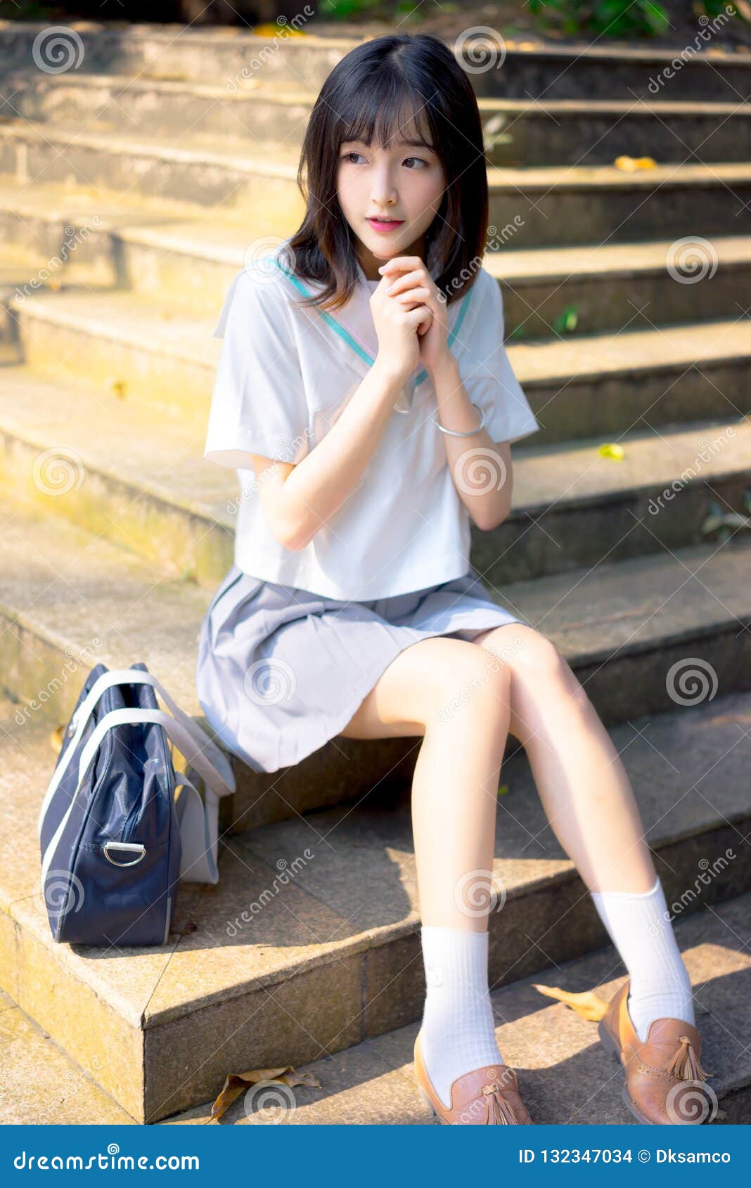 Classic uniform asian outdoor