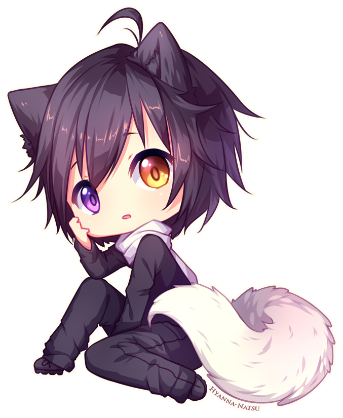 boy wolf Cute anime