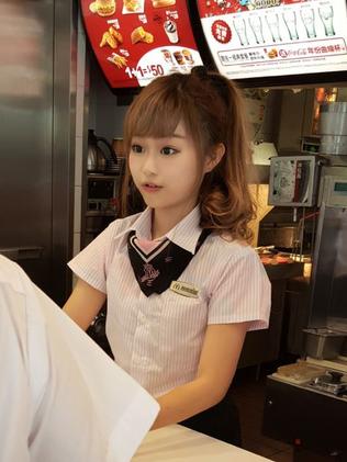 girl mcdonalds chinese Hot porn at